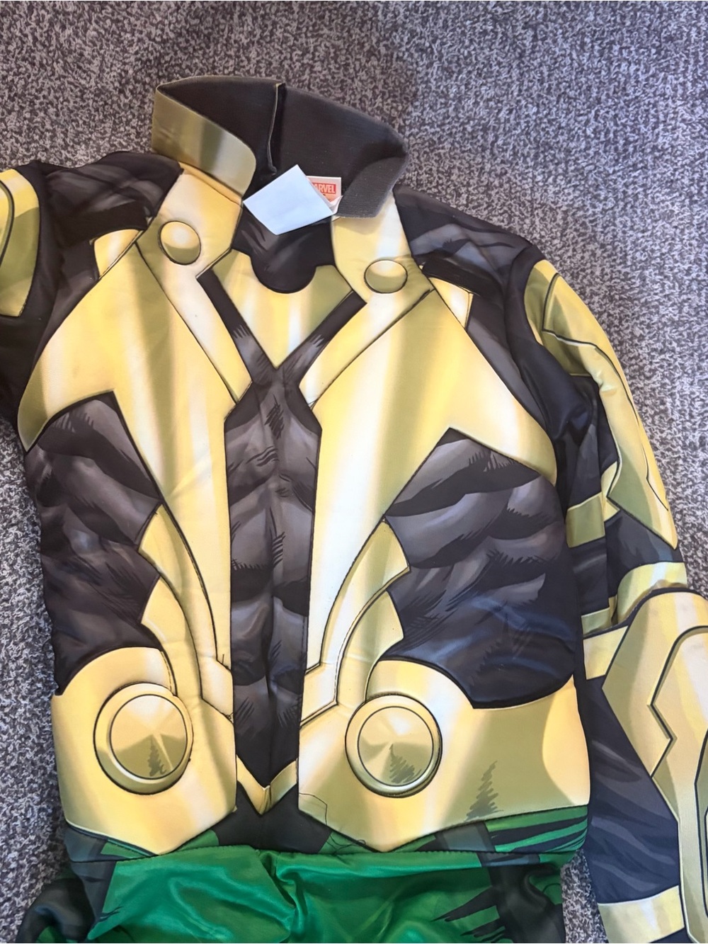 Avengers green and Gold Kids Superhero Costume - Brand: - Picture 6 of 9